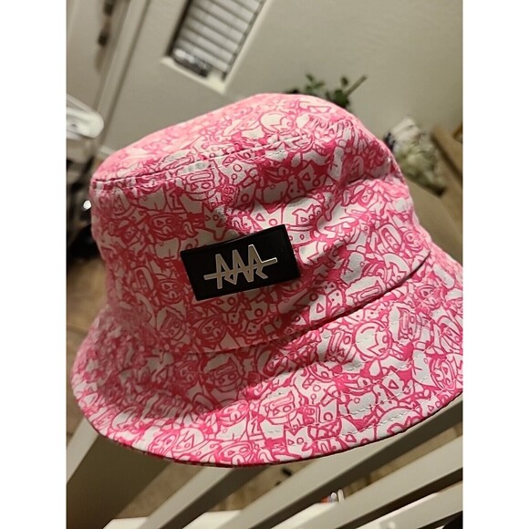 RAR Hard To Find ...RAR Unisex Logo Bucket Hat Cap Cappy - Pink main image 6